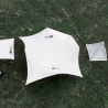 Tenda esagonale per ombra in spiaggia e in giardino - MOBI GARDEN