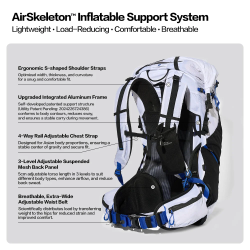 Plecak turystyczny DYNEEMA AIRSKELETON - MOBI GARDEN 45L+8L