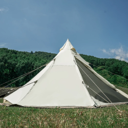 Namiot Era 230 Pyramid: Przestronny bawełniany namiot kempingowy dla 3-4 osób