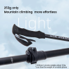 Ultralekkie kije trekkingowe: MOBI GARDEN Kije trekkingowe ze stopu aluminium