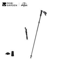 Ultralekkie kije trekkingowe: MOBI GARDEN Kije trekkingowe ze stopu aluminium