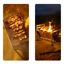 Przenośny grill kempingowy | Piece ogrodowe MOBI GARDEN