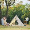 Tenda piramidale della serie Twilight: impermeabile e con protezione UV per il campeggio