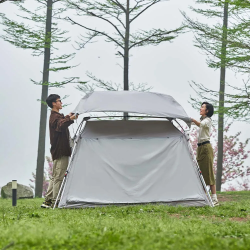 Mountain Cabin Tent: MOBI GARDEN Holiday 5.0 for Camping