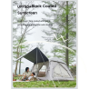 Mountain Cabin Tent: MOBI GARDEN Holiday 5.0 for Camping