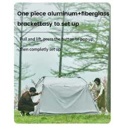 Mountain Cabin Tent: MOBI GARDEN Holiday 5.0 for Camping