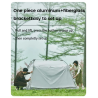 Mountain Cabin Tent: MOBI GARDEN Holiday 5.0 for Camping