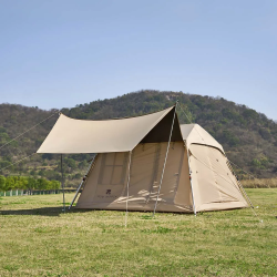 Mountain Cabin Tent: MOBI GARDEN Holiday 5.0 for Camping