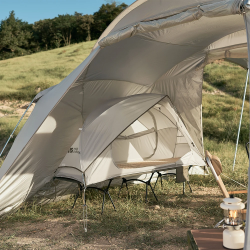 Attrezzatura da campeggio e da escursionismo: tenda e zaino portatili MOBI GARDEN