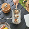 Przenośny aluminiowy pojemnik na obiad | MOBI GARDEN Camping & Picnics