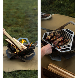 Przenośny grill i palenisko zewnętrzne | Ognisko MOBI GARDEN