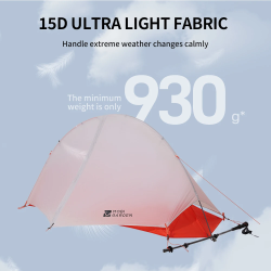 Mobi Garden Ultralight Camping Tent do pieszych wędrówek i jazdy na rowerze