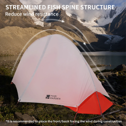 Mobi Garden Ultralight Camping Tent do pieszych wędrówek i jazdy na rowerze
