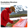 Ultralekki namiot kempingowy: MOBI GARDEN Cold Mountain Windproof