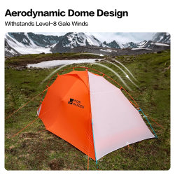 Ultralekki namiot kempingowy: MOBI GARDEN Cold Mountain Windproof